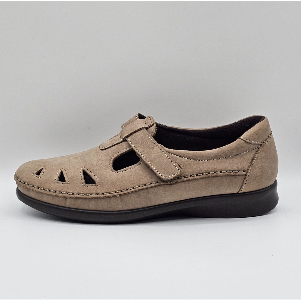 SAS Roamer Tripad Comfort Mary‎ Jane Shoes Round Toe Casual Sage Womens Size 8 N